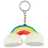 Брелок-антистресс Облачка с радугой (PU) (10x5) - 0