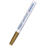 Маркер-краска MunHwa, Extra Fine Paint Marker, золотистый 1 мм