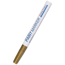 Маркер-краска «Extra Fine Paint Marker» золотистый 1 мм, нитро-основа, MunHwa