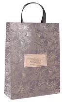 Пакет А3 32*42*11,5 "Цветы на черном" жен., бум.мат.ламинат