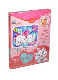 Набор для росписи по холсту Слад. сны Сны кошки Мари (Disney Marie) (53660) (24х18см) (Делай с мамой) (7+) (коробка)