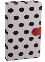 Записная книжка А6+ 96 листов "Charm" в горошек