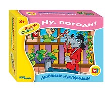 Кубики «Ну, погоди», 12 штук, Step puzzle
