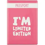 Обложка для паспорта Im limited edition (ПВХ бокс) (ОП2021-272)