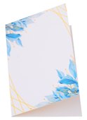 Банкетные карточки  "Blue&Gold" (10шт) - 2