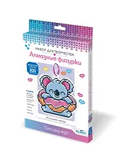 Набор алмазных фигурок с магнитом и ленточкой "Сладкие мечты"