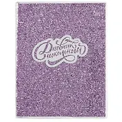 Дневник школьный Феникс+, "Глиттер фиолетовый"