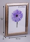 Фоторамка пластик "Daria" 21*30 старое серебро - 1