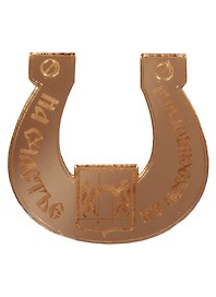 ГС Магнит Новосибирск Подкова зеркальный золото (акрил) (7,5см)