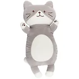 Мягкая игрушка «Кот серый на спине», 45-50 см