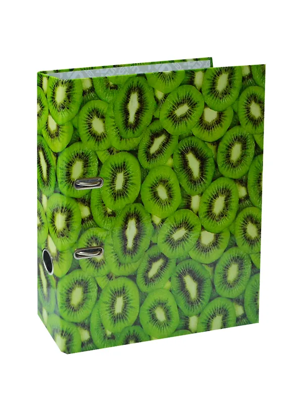 Папка архивная 80мм А4 "Киви" картон ламинированный, INDEX