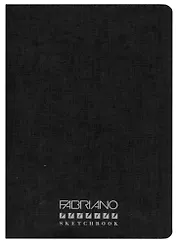 Блокнот для зарисовок 14,8*21см 24л "Qua Accademia" 120г/м2, мягк.перепл., Fabriano 