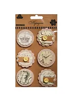 Набор д/творчества Объемные стикеры "Крафт" 7888