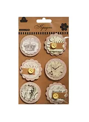 Набор д/творчества Объемные стикеры "Крафт" 7888