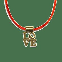Сувенир,Браслет Красная нить LOVE 114931
