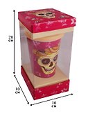 Стакан керамический Funny Skull (ПВХ бокс) - 1