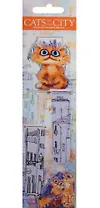 Магнитные закладки Cat in the City (3 шт)