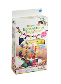 Набор для создания украшений «Браслетики-радужки», Happy Loom