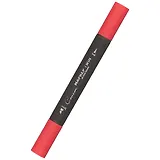 Маркер художественный "Сонет" кармин, двухсторон., тонк. и широк.долото, Сонет