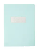 Тетрадь 48л кл. "Misty Turquoise" мел.картон, печ.пантон, ламинация soft touch