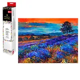 Набор для творчества. Алмазная мозаика "Закат в Провансе", 30 х 40 см