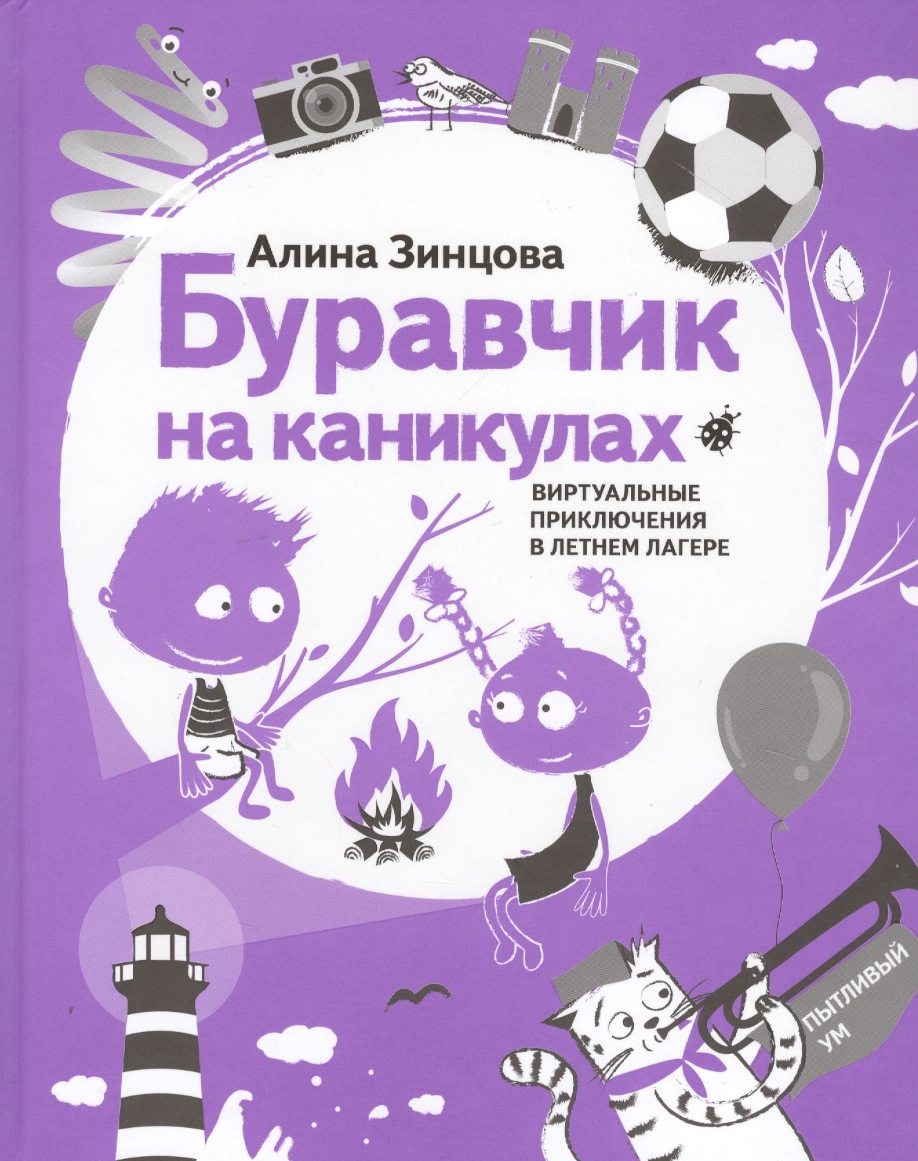

Буравчик на каникулах. Виртуальные приключения в летнем лагере