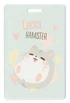 Чехол для карточек вертикальный Хомячок Lucky Hamster (ДК2024-464)