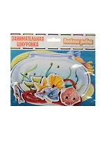 Игра Занимательная шнуровка Веселые рыбки (29-6002) (Играем с Левиком) (2+) (упаковка)
