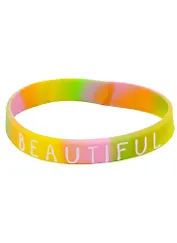 Браслет Beautiful (градиент) (силикон) (20,2 см)