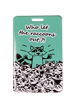 Чехол для карточек Who let the Raccoons out ДК2017-094