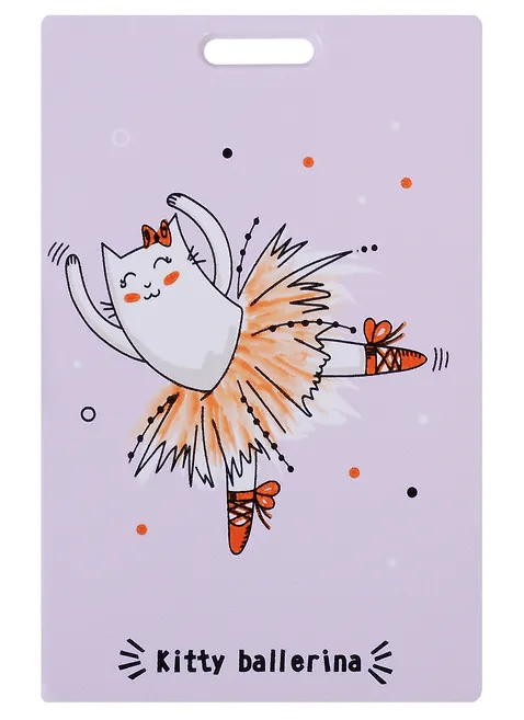 Чехол для карточек Kitty ballerina розовый (ДК2017-131)