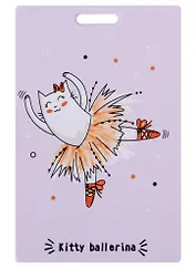 Чехол для карточек Kitty ballerina розовый (ДК2017-131)