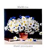 Алмазная мозаика на канве "Букет ромашек" (30*30 см)