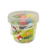 Мелки цветные 05цв 20шт "Hello Kitty&friends" пласт.ведерко