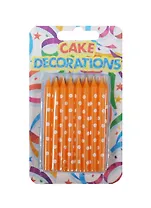 Набор свечей для торта Горошины (16шт) (7см)
