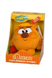 Сувенир, Игрушка, Смешарики, Копатыч, со свеклой, звуковой