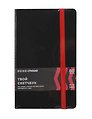 Блокнот для зарисовок 13*21 80л "Стихия" 140г/кв.м, черн.тв.обл., красный срез