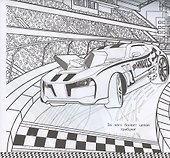 Мега-раскраска № МР 2103 ("Hot Wheels") - 2