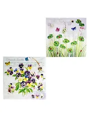 Набор салфеток для декупажа Цветы 7 (НСД2138) (2шт) (упаковка)