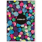 Блокнот в клетку «Яркая фактура», 40 листов, А5