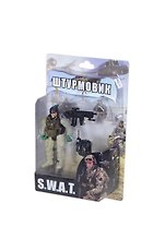 Фигурка Отряд S.W.A.T. Штурмовик (BW125092-3) (+аксессуары) (3+) (блистер)