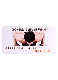 КАЗБАЕВ Магнит Цитаты, 11х5,5см, Ц004