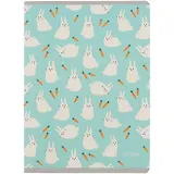 Тетрадь в клетку Unnika, "Cute & Funny. Кролик с морковкой", А4, 60 листов