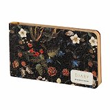 Еженедельник недатированный «FLORA. Лесные ягоды» А6, 80 листов, экокожа, Bruno Visconti