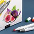 Маркеры для скетчинга 12цв "Graf'Art Brush" базовый, Малевичъ - 1
