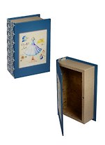 Сувенир, Феникс, Шкатулка декоративная, из МДФ, "Маленькое голубое платье" 17*11*5см
