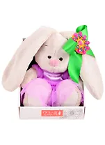 Игрушка мягкая Budi Basa, Зайка Ми Лавандовый чароит (15 см) (SidX-411)