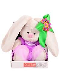 Игрушка мягкая Budi Basa, Зайка Ми Лавандовый чароит (15 см) (SidX-411)