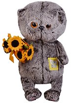 Игрушка мягкая Budi Basa, Басик BABY с подсолнухами 20см