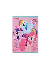 Записная книжка А6 32л кл. "My Little Pony" мел.картон, УФ лак, Proff